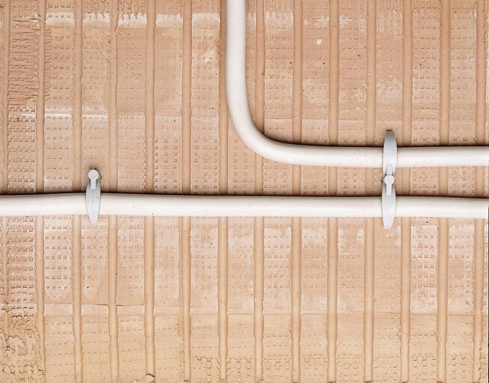 Jäger Direkt 743130 Kabelhalter 743130 Bündel-Ø-Bereich 8mm (max) für Steckmontage im Mauerwerk, halogenfrei, silikonfrei