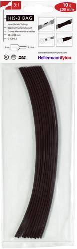 HellermannTyton 308-30611 Schrumpfschlauchsortiment Rot 6 mm 2 mm Schrumpfrate:3:1 10 St.