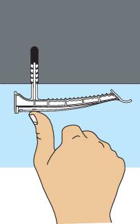 Jäger Direkt 700920 Kabelhalter 700920 Bündel-Ø-Bereich 20mm (max) für Steckmontage im Mauerwerk, halogenfrei, silikonfrei