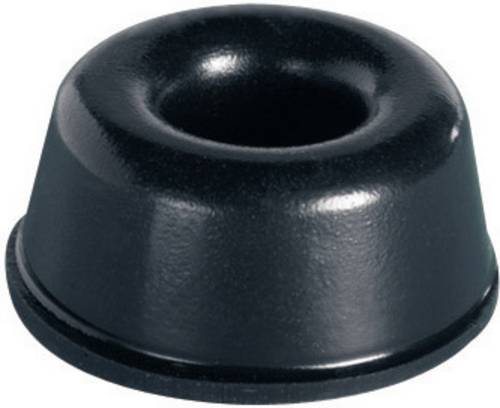 PB Fastener BS-17-BK-R Gerätefuß selbstklebend, rund Schwarz (Ø x H) 22.3 mm x 10.2 mm 6 St.