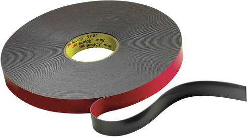 3M VHB™ 5958FR 59581233 Doppelseitiges Klebeband VHB™ 5958FR Schwarz (L x B) 33 m x 12.5 mm 1 St.
