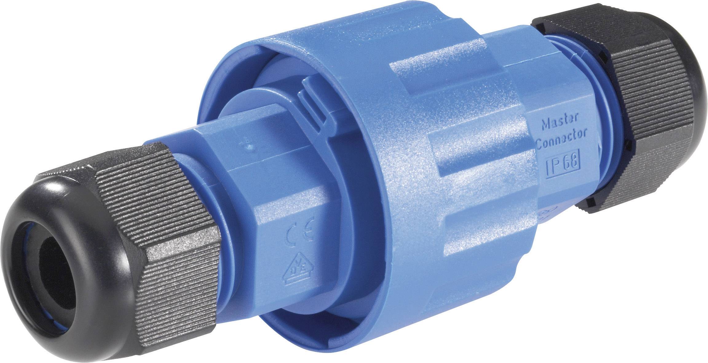 Jäger Direkt 131850 Rundstecker Leitungsverbinder Serie (Rundsteckverbinder): MC001 1 St.