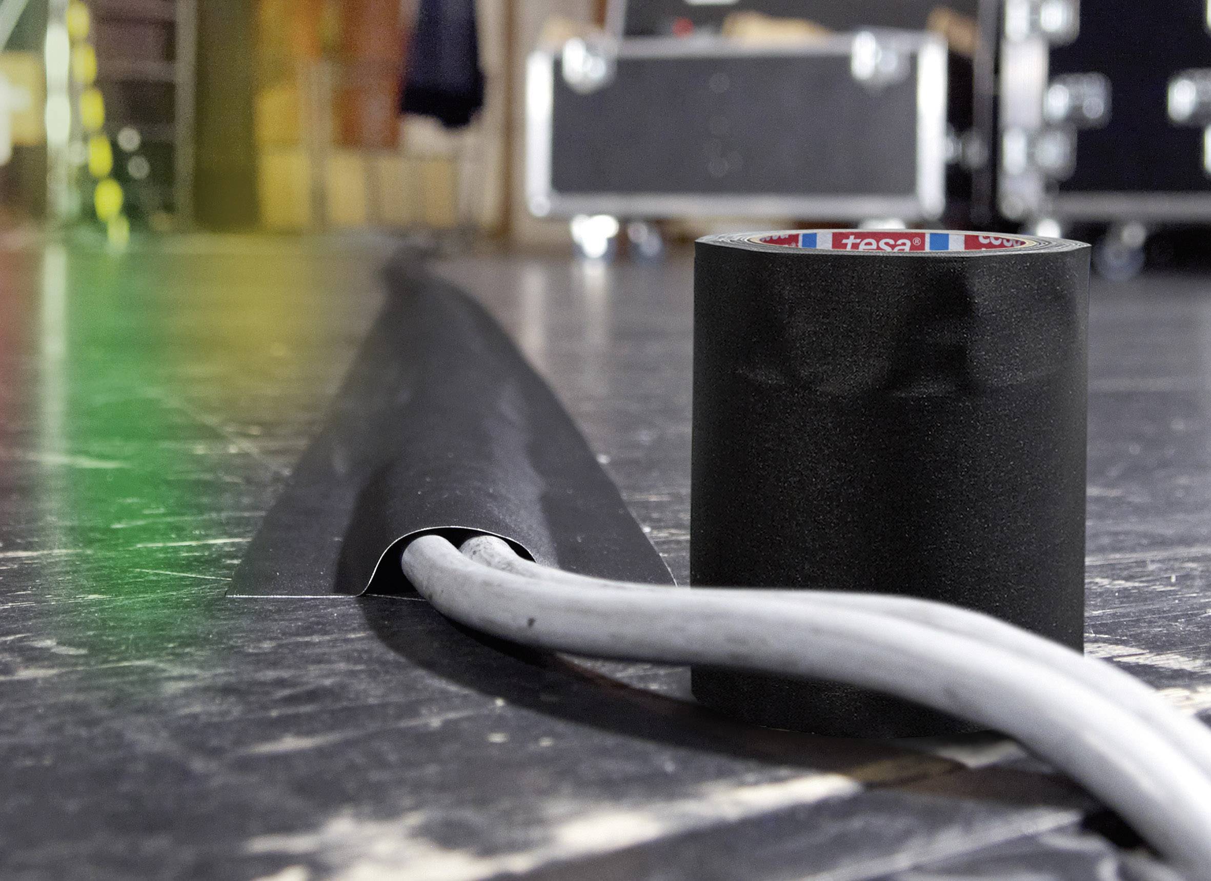 TESA Tunnelband 04611-0-0 PP Schwarz (matt) 25000mm Inhalt: 25m