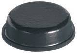 PB Fastener BS-34-BK-R-12 Gerätefuß selbstklebend, rund Schwarz (Ø x H) 9.5mm x 3.2mm 12St.