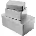 Hammond Electronics 1590LLBBK Universal-Gehäuse 50 x 50 x 25 Aluminium Druckguss Schwarz 1St. Hammond Electronics 1590LLBBK Universal-Gehäuse 50 x 50 x 25 Aluminium Druckguss Schwarz 1St.