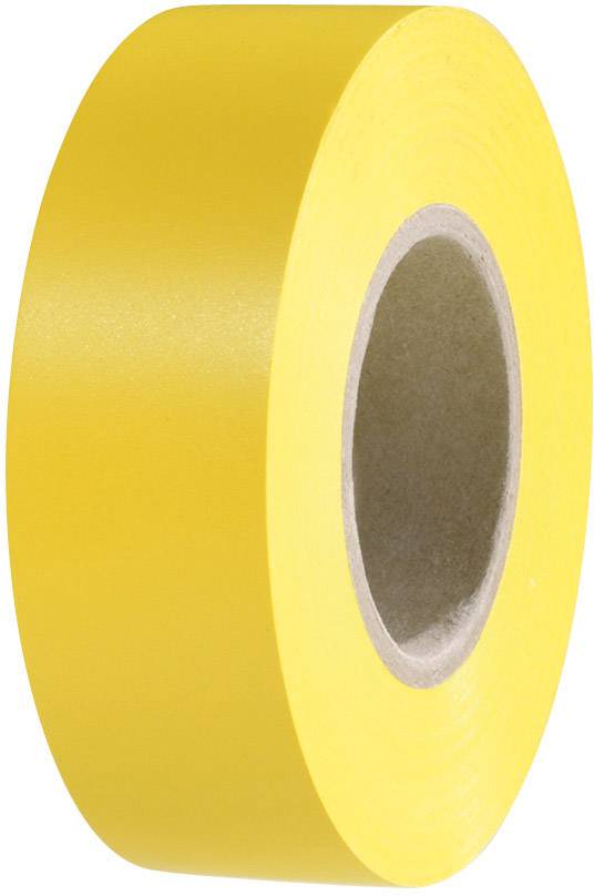 HellermannTyton HelaTape Flex 15 710-00124 Isolierband HelaTape Flex 15 Gelb (L x B) 25 m x 19 mm 1 St.