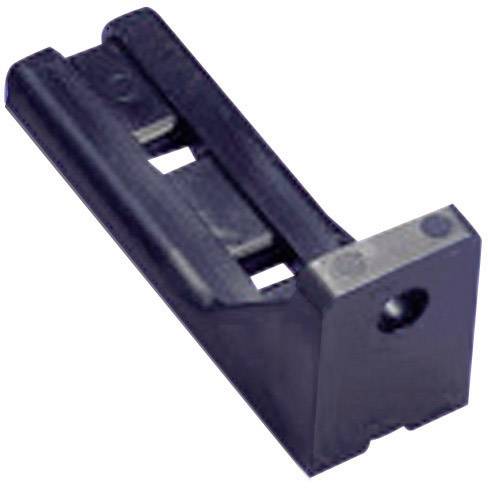 TRU Components TC-LCHR60BK203 Kabelhalter schraubbar 1593071 Schwarz