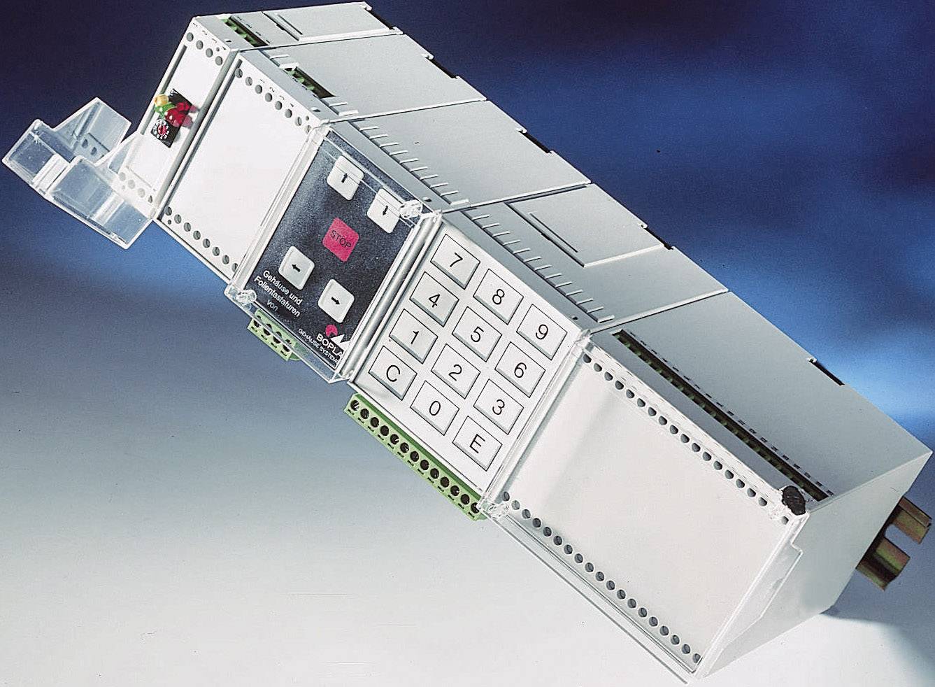 Bopla COMBINORM CN 100 AK Combinorm-Gehäuse Deckel Transparent 100 x 75 x 109.5 ABS Lichtgrau (RAL 7035) 1St.