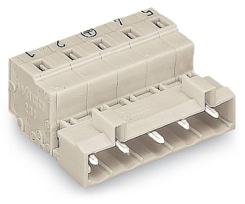 WAGO Stiftleiste (Standard) 2080 Polzahl Gesamt 9 Rastermaß: 7.50 mm 723-609/000-034 25 St.