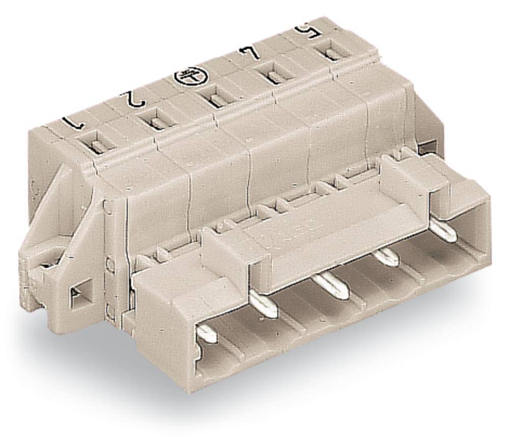 WAGO Stiftleiste (Standard) 2080 Polzahl Gesamt 8 Rastermaß: 7.50 mm 723-608/019-000/035-000 25 St.