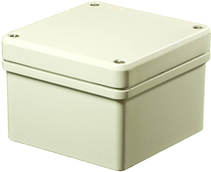 Axxatronic EK 121 110.121.101 Universal-Gehäuse 127.5 x 125.5 x 90 Aluminium Grau (RAL 7032) 1St.