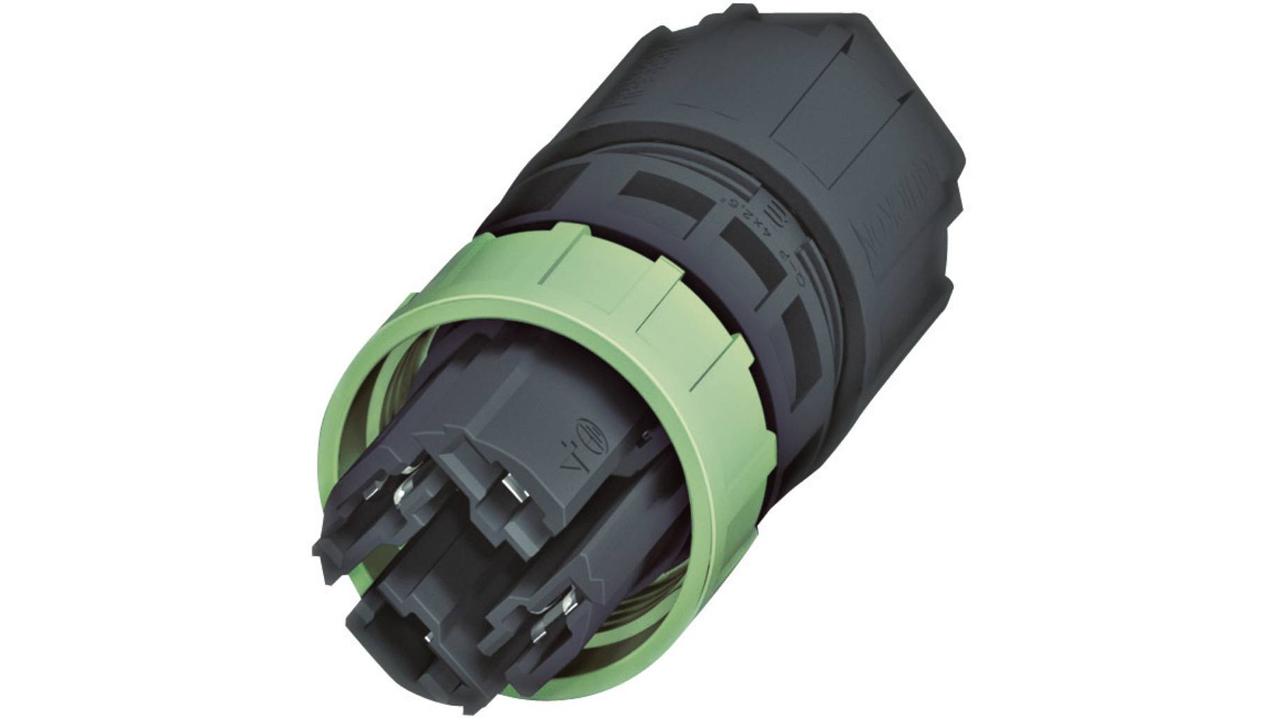 Usv Rundstecker Phoenix Contact 1582205 Rundstecker Leitungsverbinder Gesamtpolzahl: 3 ...