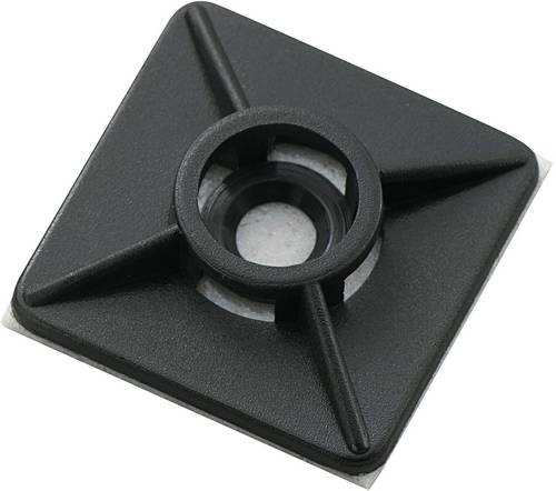 TRU Components WCA26RBK Befestigungssockel 541541 Bündel-Ø-Bereich 4.80 mm (max) 4fach einfädeln S