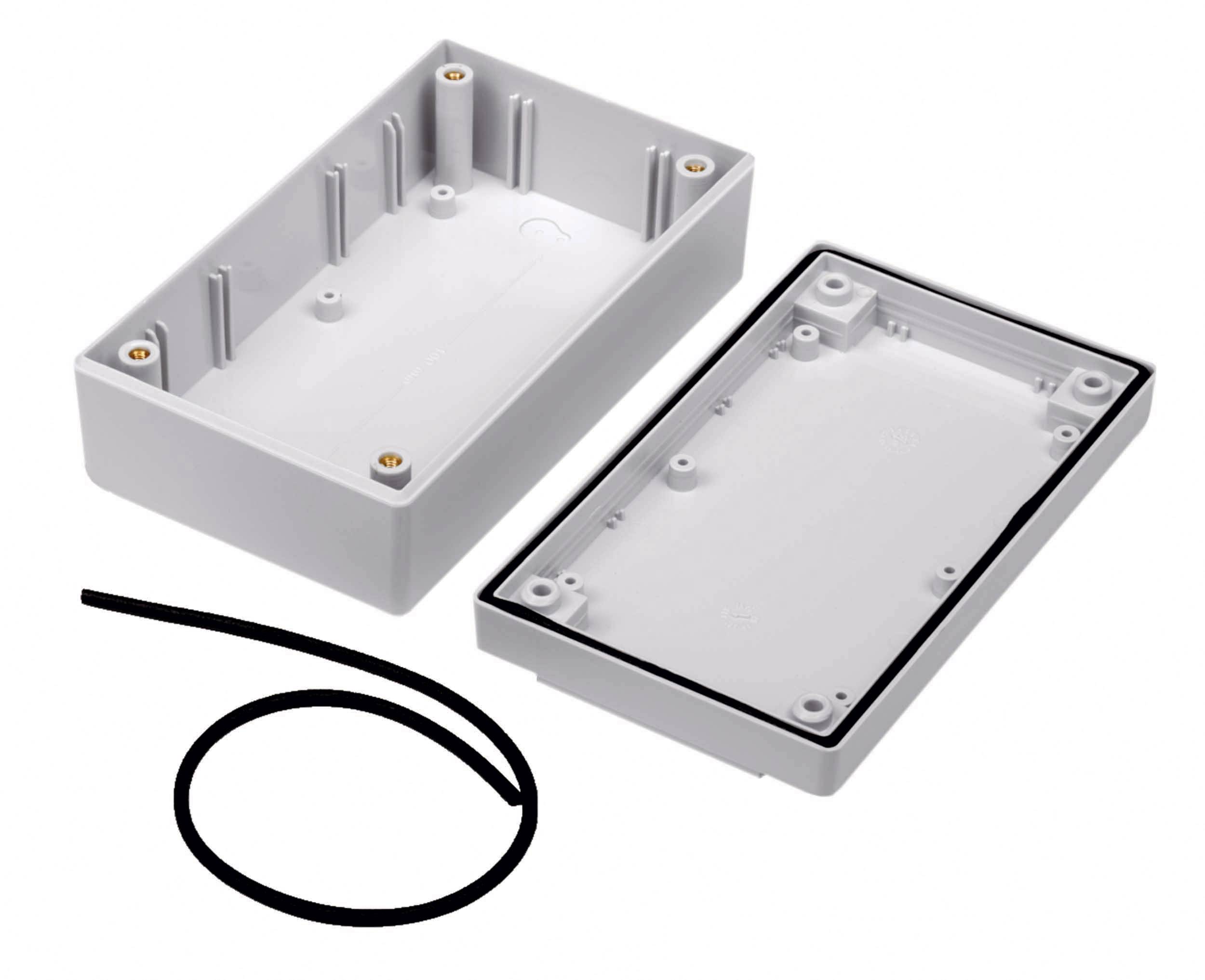 Camdenboss CRDCG0007-CON Universal-Gehäuse (L x B x H) 190 x 120 x 60mm ABS Lichtgrau (RAL 7035) 1St.