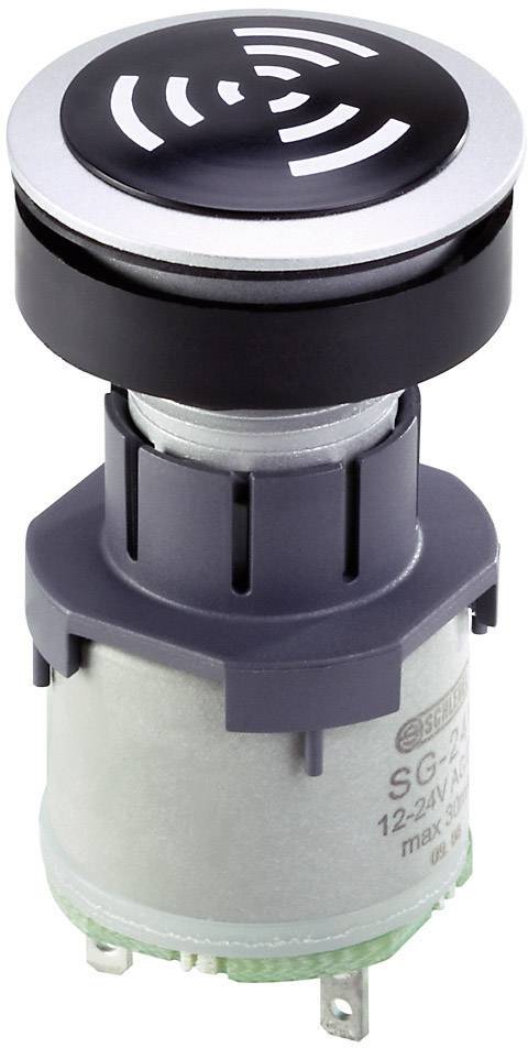 Georg Schlegel Akustischer Signalgeber rund, RONTRON-R-JUWEL Flachstecker 2,8mm x 0,8mm - 1 Stück
