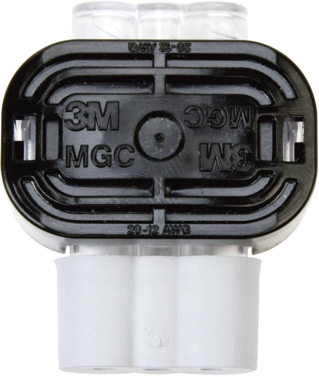 3M 80611434152 Schwachstromverbinder flexibel: 0.79-3.14mm² starr: 0.79-3.14mm² Polzahl (num): 2 Grau