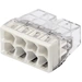 WAGO 2273-208-50 2273 Dosenklemme flexibel: - starr: 0.5-2.5mm² Polzahl: 8 50 St. Transparent, Lichtgrau WAGO 2273-208-50 2273 Dosenklemme flexibel: - starr: 0.5-2.5mm² Polzahl: 8 50 St. Transparent, Lichtgrau