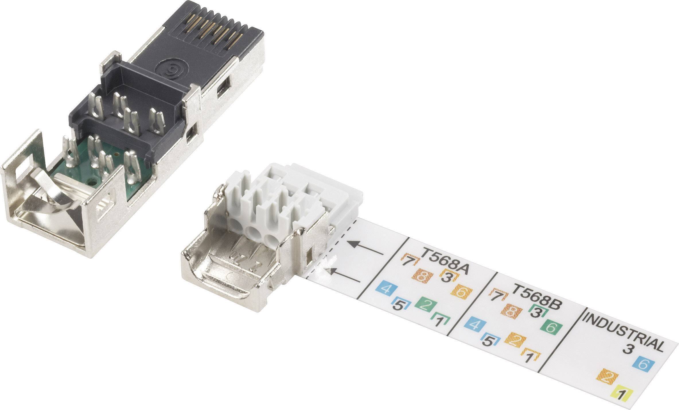 Metz Connect 1401465010ME Sensor-/Aktor-Steckverbinder, unkonfektioniert Buchse, gerade Polzahl: 8P8C 1St.