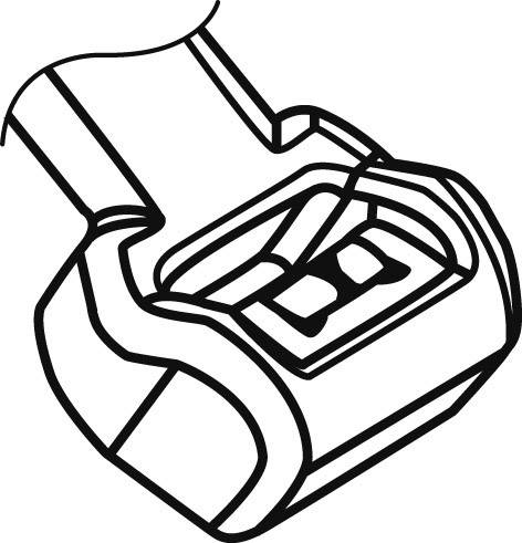 HellermannTyton 118-05060 T50ROS-W-BK-C1 Kabelbinder 200 mm 4.60 mm Schwarz Hitzestabilisiert 100 St.