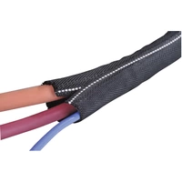 HellermannTyton 170-01106 Twist-In-FR 29 Geflechtschlauch Schwarz, Weiß Polyester 25 bis 29 mm Mete HellermannTyton 170-01106 Twist-In-FR 29 Geflechtschlauch Schwarz, Weiß Polyester 25 bis 29 mm Mete