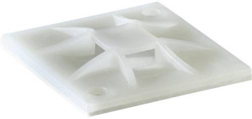 HellermannTyton QM30A-PA66-NA-C1 Befestigungssockel selbstklebend, schraubbar 151-10905 4fach einfä