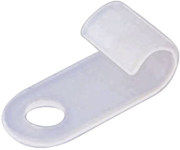 TRU Components TC-KUC5203 Befestigungsschelle schraubbar 1593077 Bündel-Ø-Bereich 5mm (max) Natur