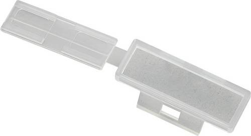 TRU Components TC-MC1203 Kabelmarkierer Montage-Art: Kabelbinder Beschriftungsfläche: 32 x 11 mm Na