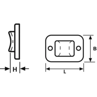 HellermannTyton TY3G1S-PA66-NA-C1 Befestigungssockel selbstklebend, schraubbar 151-11319halogenfrei, UV-stabilisiert HellermannTyton TY3G1S-PA66-NA-C1 Befestigungssockel selbstklebend, schraubbar 151-11319halogenfrei, UV-stabilisiert