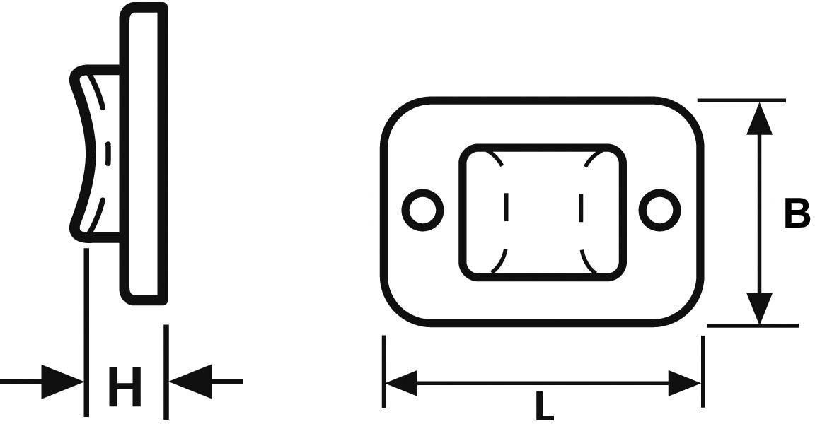 HellermannTyton TY3G1S-W-C1 Befestigungssockel selbstklebend, schraubbar 151-11310halogenfrei, UV-stabilisiert, witterungsstabil