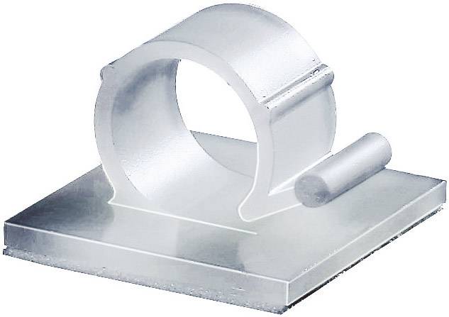HellermannTyton Befestigungssockel selbstklebend Bündel-Ø-Bereich 13 mm (max) Natur