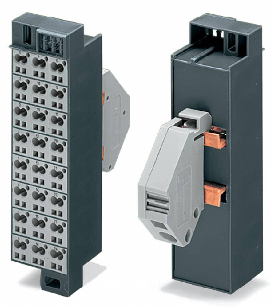 WAGO 726-602 Potenzialklemme Zugfeder Belegung: L Grau 10St.