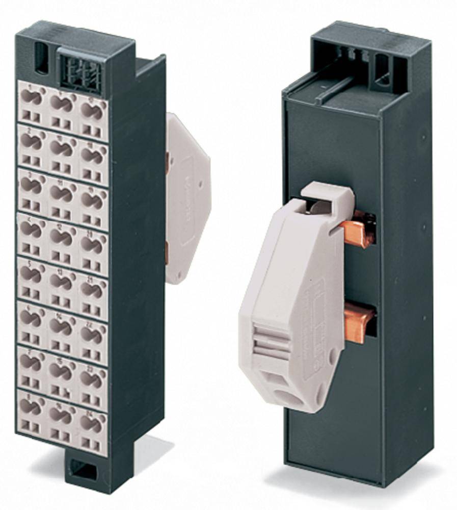 WAGO 726-612 Potenzialklemme Zugfeder Belegung: L Grau 10St.