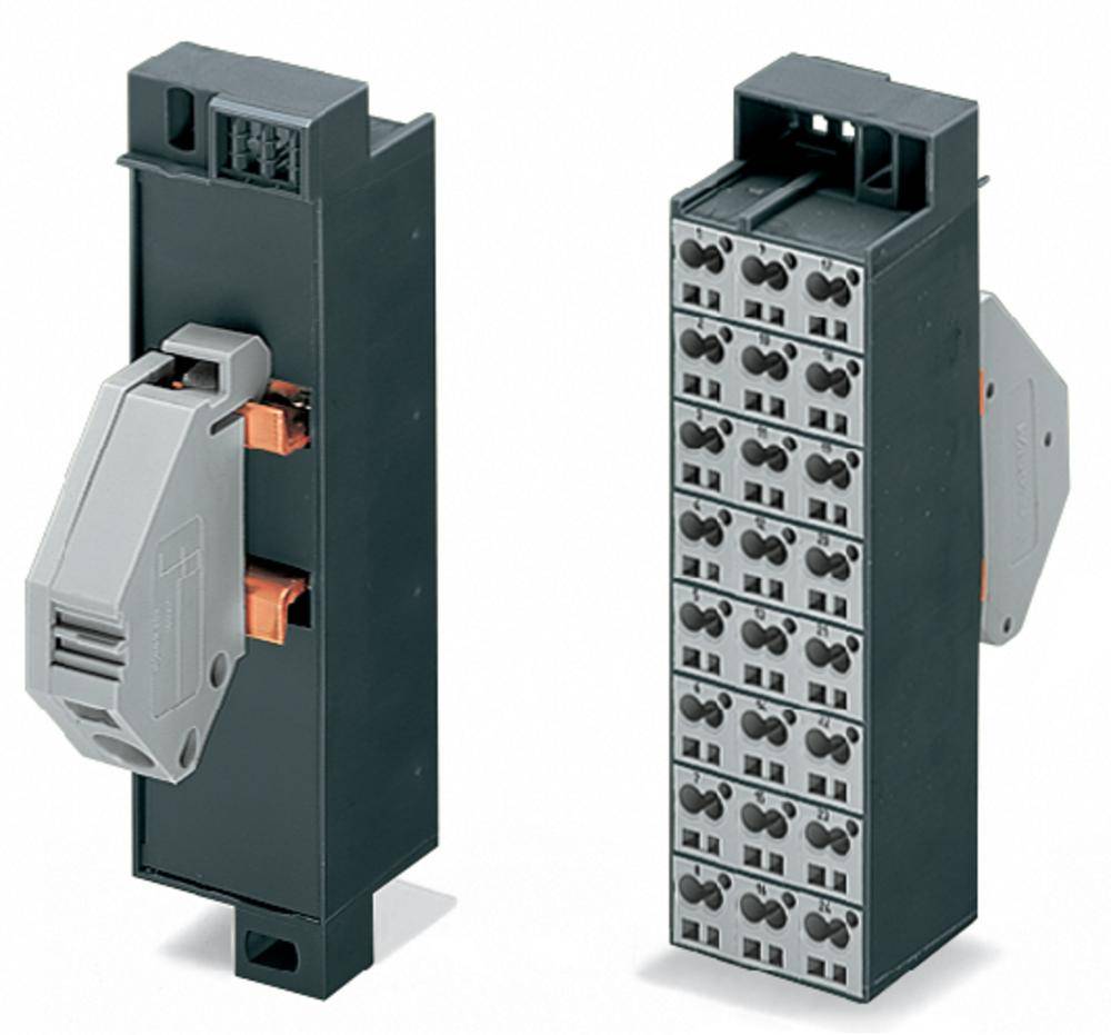 WAGO 726-652 Potenzialklemme Zugfeder Belegung: L Grau 10St.