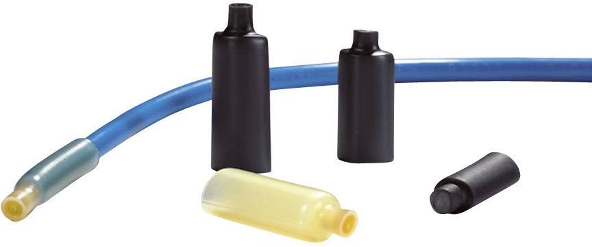 HellermannTyton 416-00000 Warmschrumpf-Endkappe Nenn-Innendurchmesser (vor Schrumpfung): 3mm