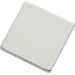 TRU Components N35-202002 1564098 Magnet-Pad N35-202002 Silber (L x B) 20mm x 20mm