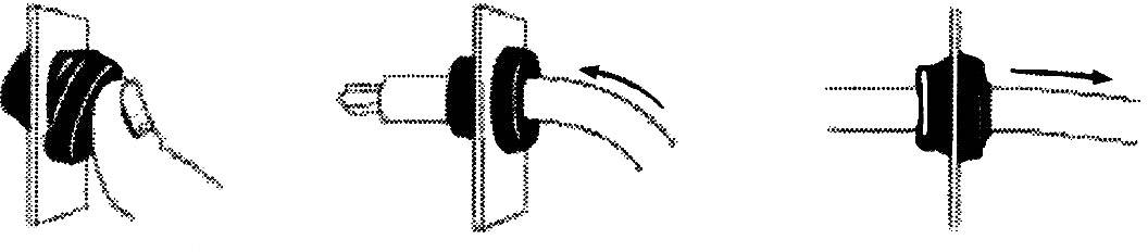 PB Fastener 1104-CR-SW Kabeldurchführung Klemm-Ø (max.) 20mm Plattenstärke (max.) 4mm Chloropren-Kautschuk Schwarz 1St.