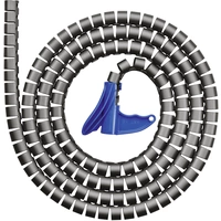 HellermannTyton 161-64303 161-64303 Kabelschlauch 21mm (max) Silber 25m HellermannTyton 161-64303 161-64303 Kabelschlauch 21mm (max) Silber 25m