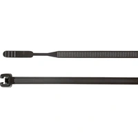 HellermannTyton 109-00115 Q120M-HS-BK-C1 Kabelbinder 520 mm 7.70 mm Schwarz mit offenem Binderende, UV-stabilisiert 100 St. HellermannTyton 109-00115 Q120M-HS-BK-C1 Kabelbinder 520 mm 7.70 mm Schwarz mit offenem Binderende, UV-stabilisiert 100 St.