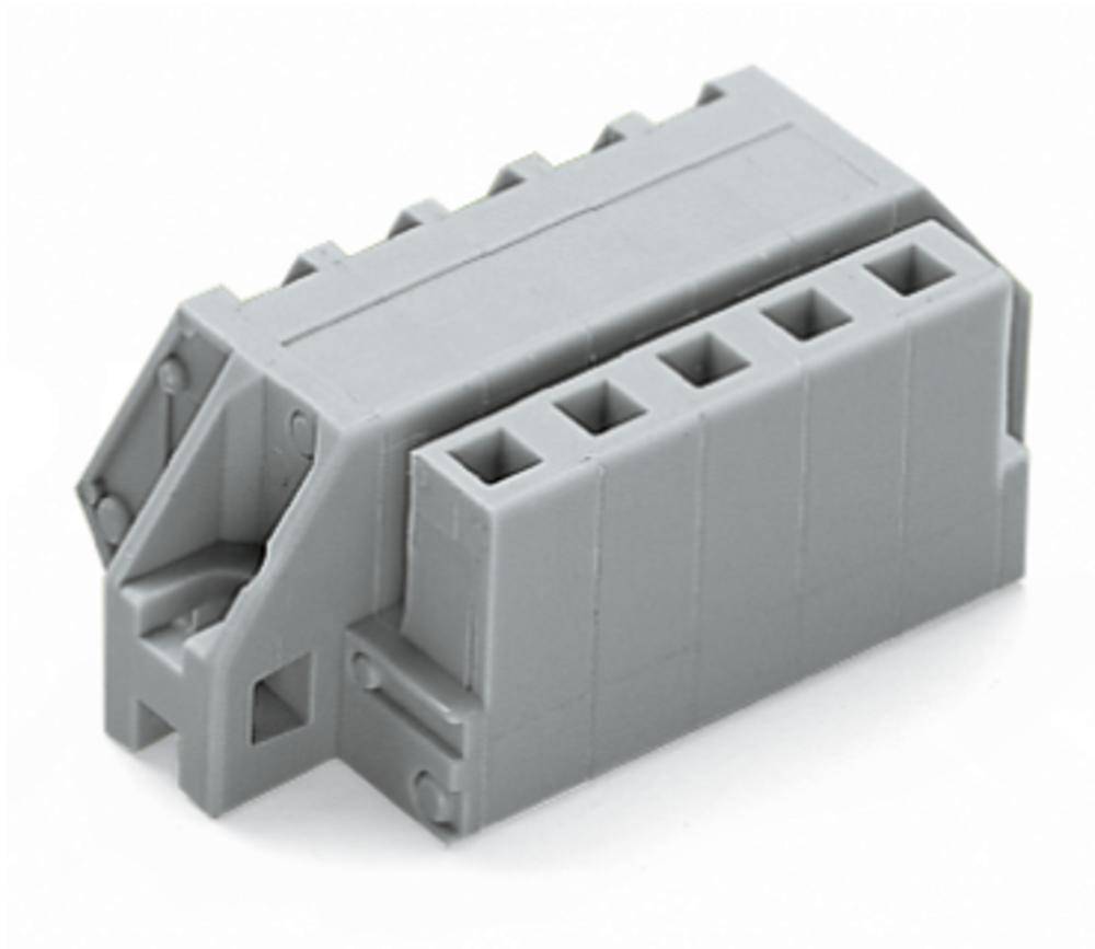 WAGO Buchsengehäuse-Kabel 731 Polzahl Gesamt 5 Rastermaß: 5 mm 731-505/031-000 50 St.