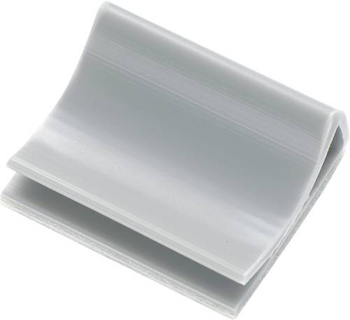 TRU Components FCC-28 Befestigungssockel 1572128 für Flachbandkabel Hellgrau