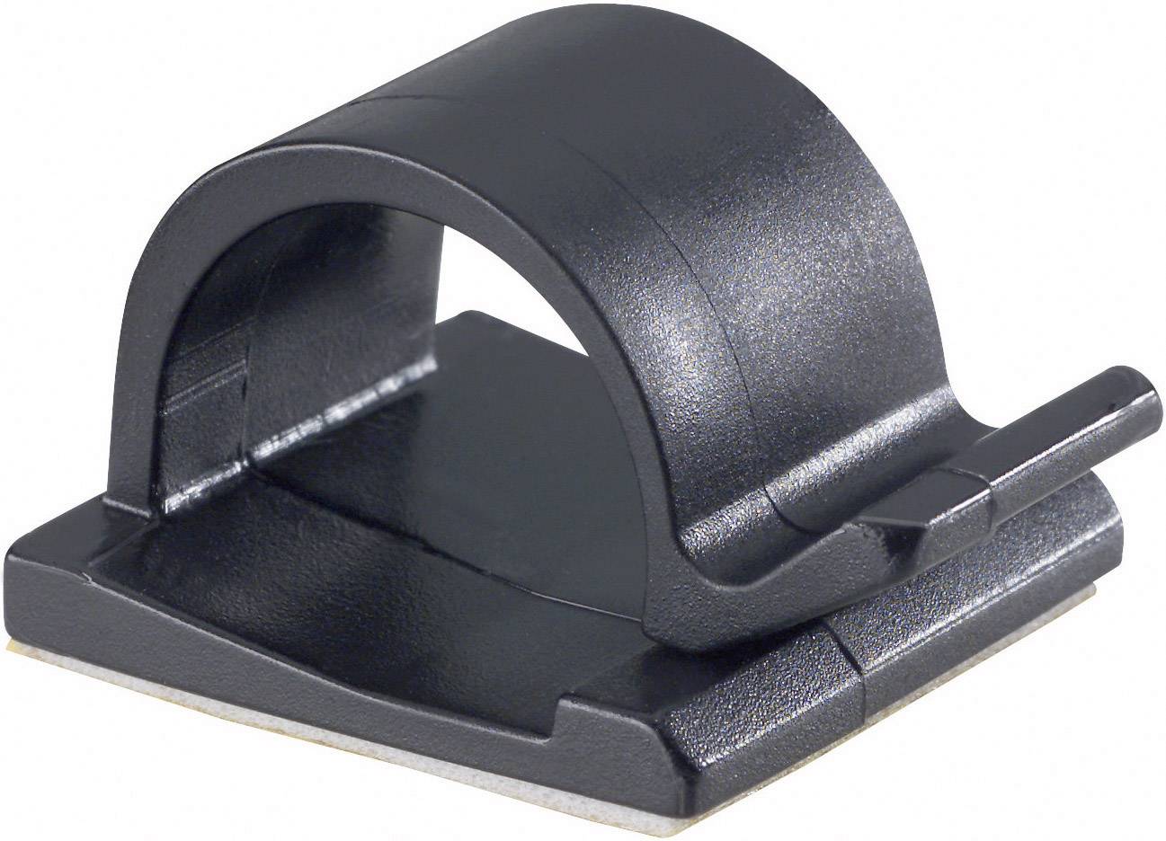 PB Fastener 5439-SW Kabelclip selbstklebend 5439-SW Bündel-Ø-Bereich 15 mm (max) Schwarz