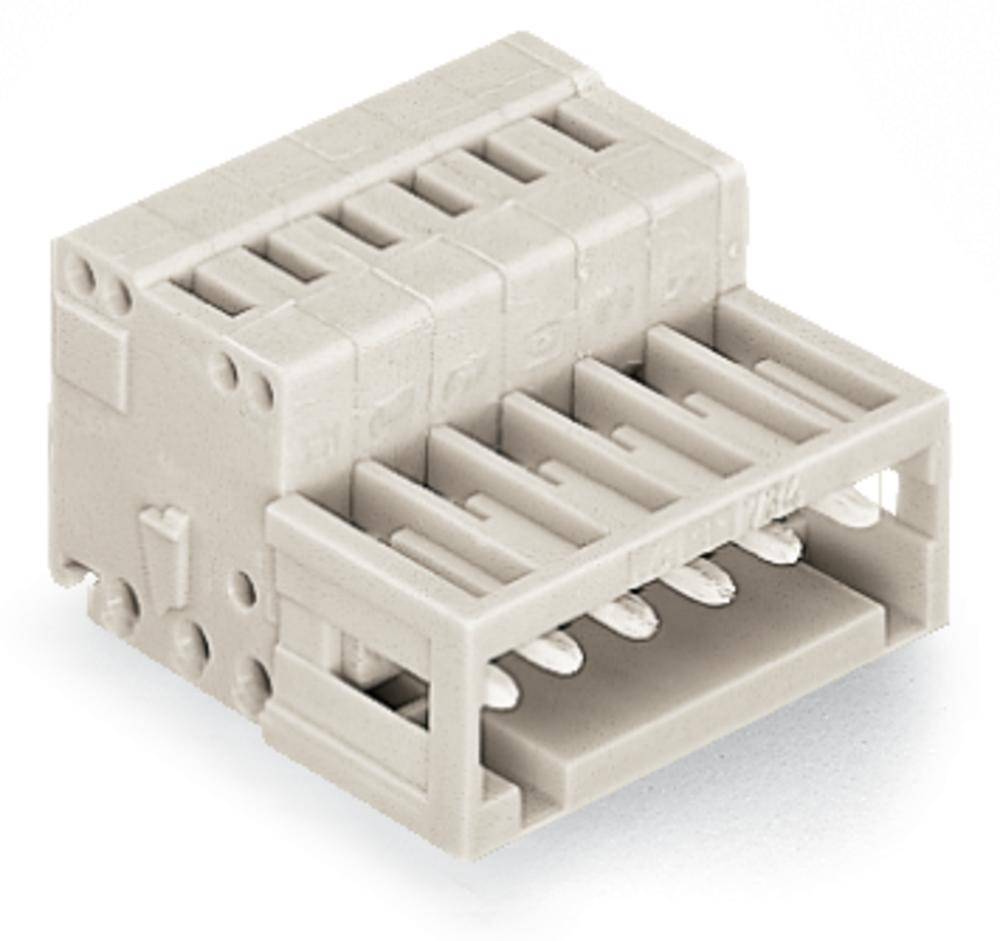 WAGO Stiftleiste (Standard) 2140 Polzahl Gesamt 4 Rastermaß: 3.50 mm 734-304/034-000 100 St.