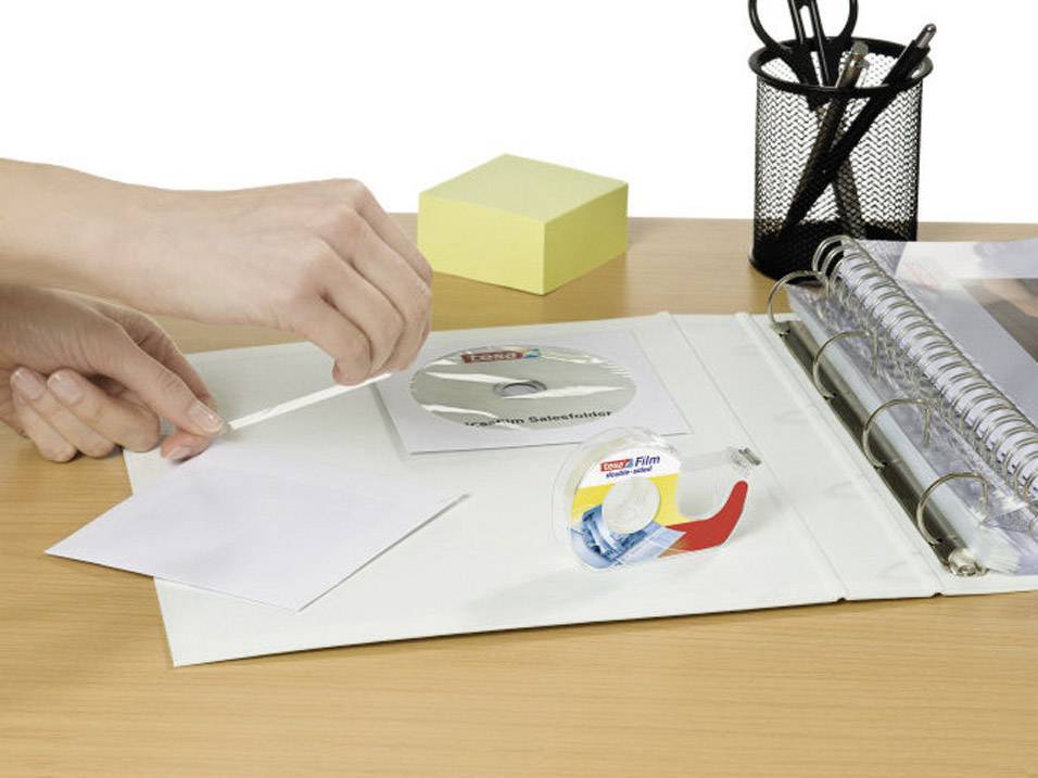 tesa 57912-00000-02 Doppelseitiges Klebeband tesafilm® Transparent (L x B) 7.5 m x 12 mm 1 St.