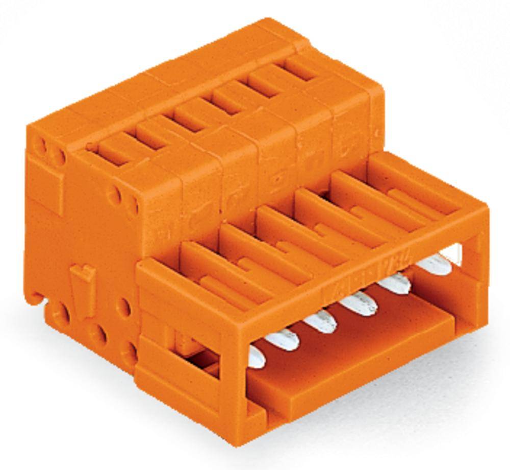 WAGO Stiftleiste (Standard) 2140 Polzahl Gesamt 12 Rastermaß: 3.81 mm 734-342 50 St.
