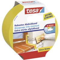 TESA EXTRA STRONG 55446-00003-02 Putzband Gelb (L x B) 33m x 50mm 1St. TESA EXTRA STRONG 55446-00003-02 Putzband Gelb (L x B) 33m x 50mm 1St.