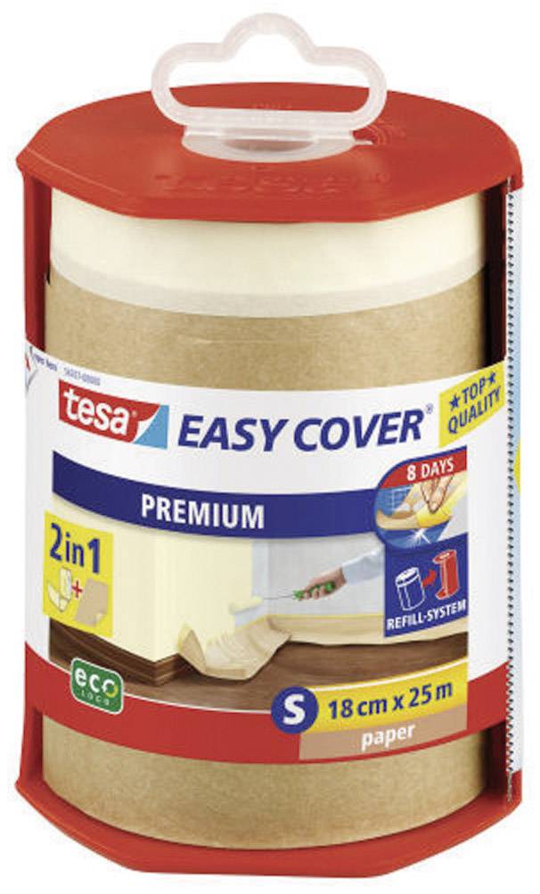 TESA PREMIUM 56767-00000-02 Abdeckpapier Easy Cover® Braun (L x B) 25m x 18cm 1St.