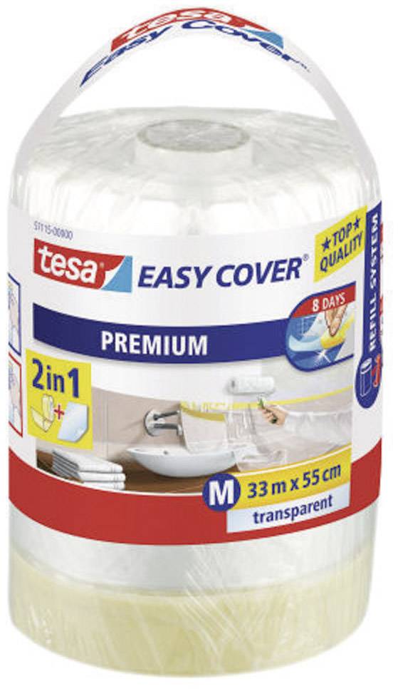 TESA PREMIUM 57115-00000-03 Abdeckfolie Easy Cover® Transparent (L x B) 33 m x 55 cm 1 St.