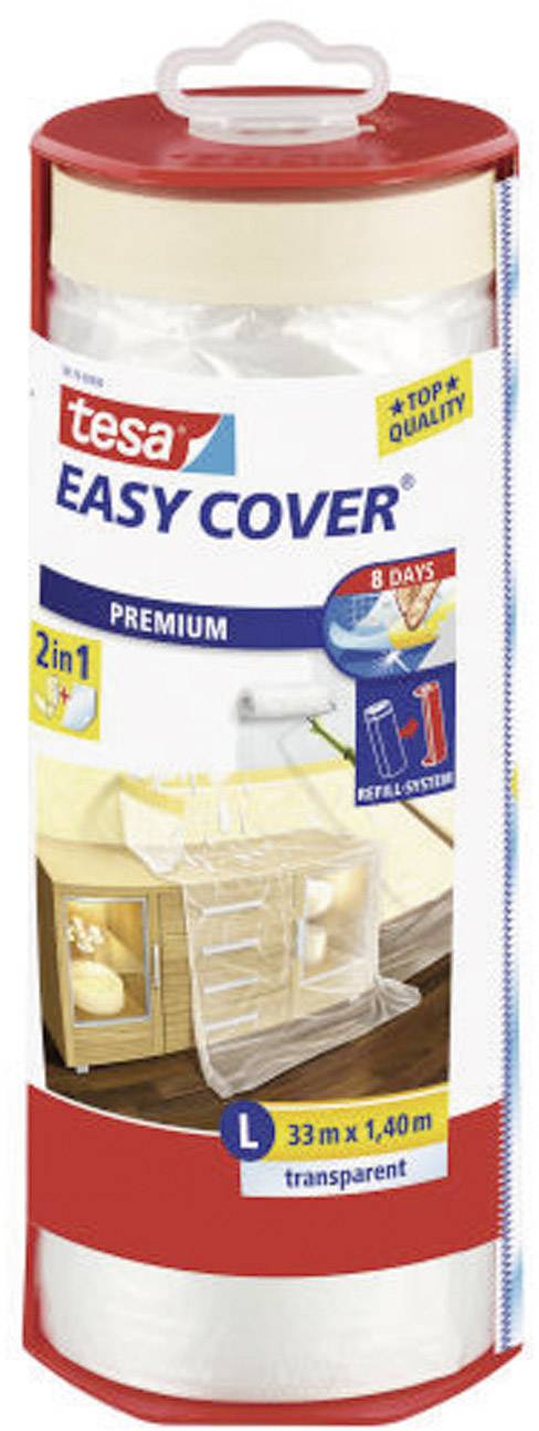 TESA PREMIUM 59179-00003-02 Abdeckfolie Easy Cover® Transparent (L x B) 33m x 1.4m 1St.