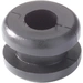 HellermannTyton HV1201B-PVC-BK-N1 Kabeldurchführung Klemm-Ø (max.) 4mm Plattenstärke (max.) 2.5mm PVC Schwarz HellermannTyton HV1201B-PVC-BK-N1 Kabeldurchführung Klemm-Ø (max.) 4mm Plattenstärke (max.) 2.5mm PVC Schwarz