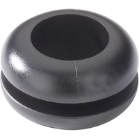 HellermannTyton HV1203-PVC-BK-M1 Kabeldurchführung Klemm-Ø (max.) 10mm Plattenstärke (max.) 2mm PVC Schwarz HellermannTyton HV1203-PVC-BK-M1 Kabeldurchführung Klemm-Ø (max.) 10mm Plattenstärke (max.) 2mm PVC Schwarz